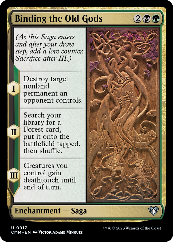 Binding the Old Gods (CMM-917) - Commander Masters