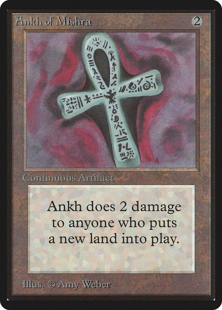 Ankh of Mishra (LEB-) - Limited Edition Beta