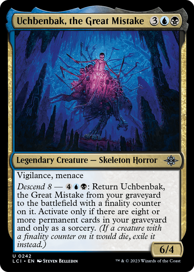Uchbenbak, the Great Mistake (LCI-242) - The Lost Caverns of Ixalan Foil