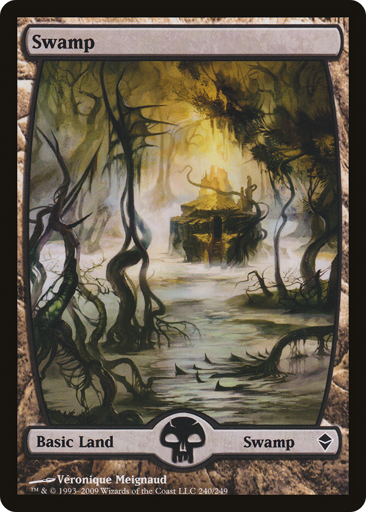 Swamp (240) - Full Art (ZEN-240) - Zendikar