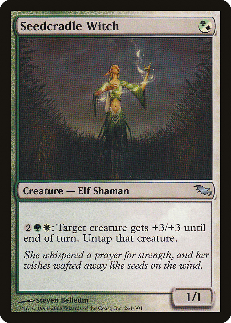 Seedcradle Witch (SHM-241) - Shadowmoor Foil