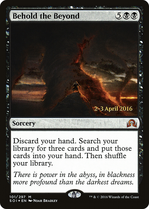 Behold the Beyond (PRE-101) - Shadows over Innistrad Promos Foil