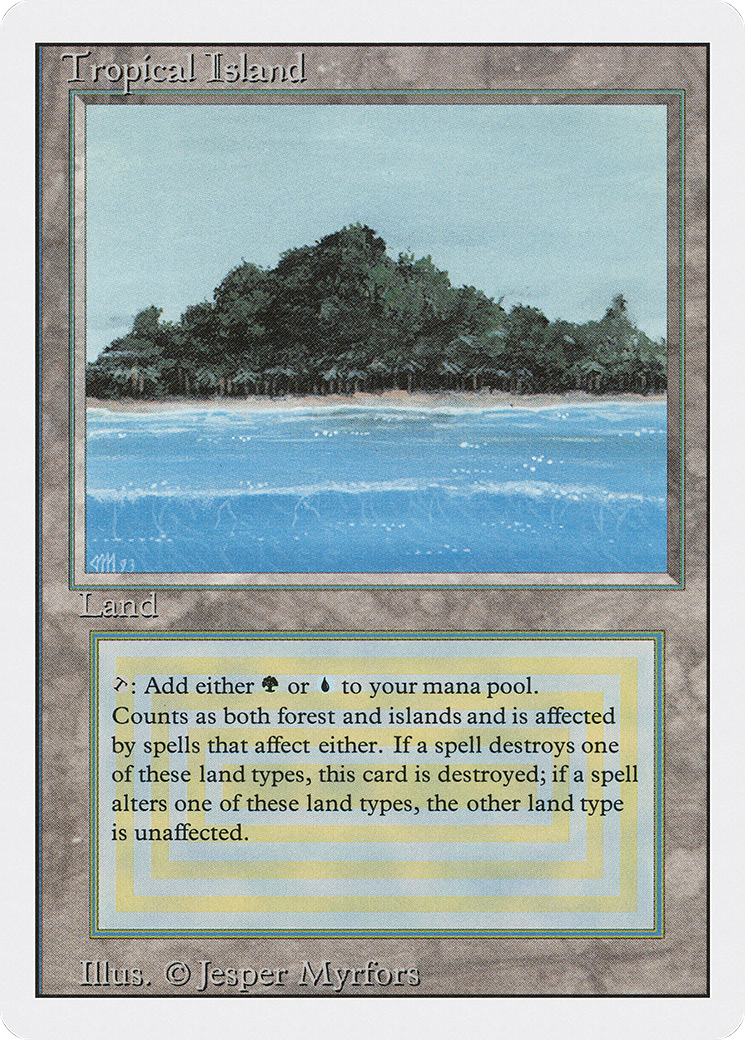 Tropical Island (3ED-) - Revised Edition