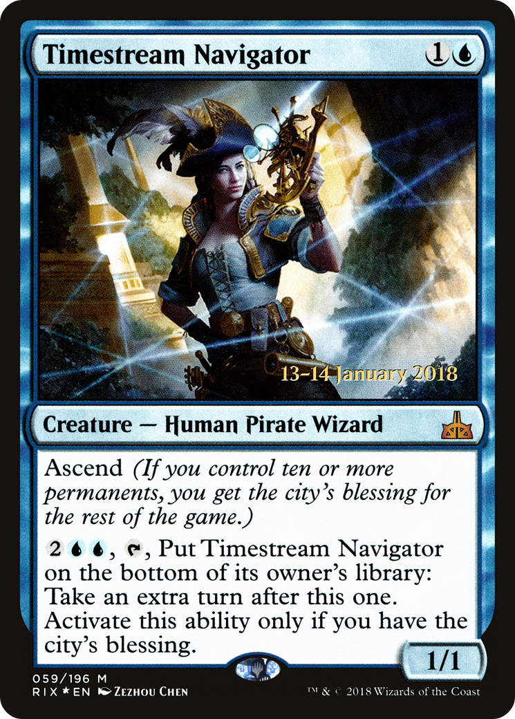 Timestream Navigator (PRE-059) - Rivals of Ixalan Promos Foil
