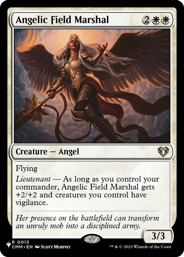 Angelic Field Marshal (LIST-013) - The List Foil