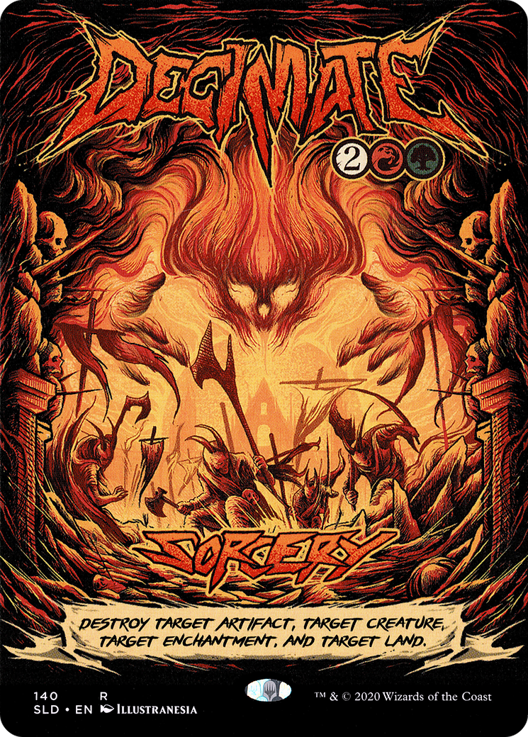 Decimate (SLD-140) - Secret Lair Drop (Borderless)