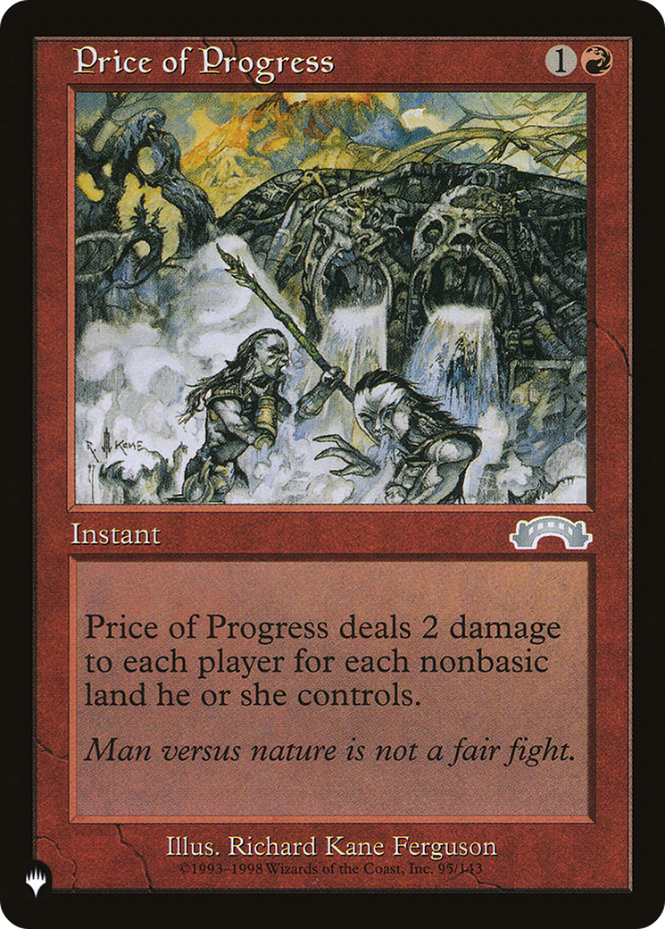 Price of Progress (EXO) (LIST-95/143) - The List