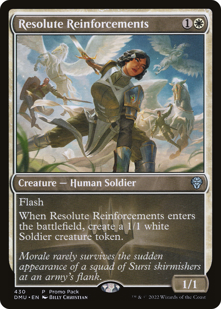 Resolute Reinforcements (PPDMU-430) - Dominaria United