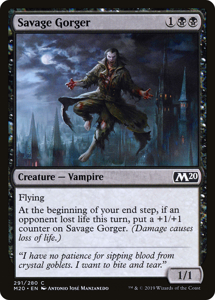 Savage Gorger (M20-291) - Core Set 2020