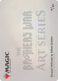 Tocasia's Welcome // Tocasia's Welcome (ABRO-004) - The Brothers' War Art Series (Borderless)