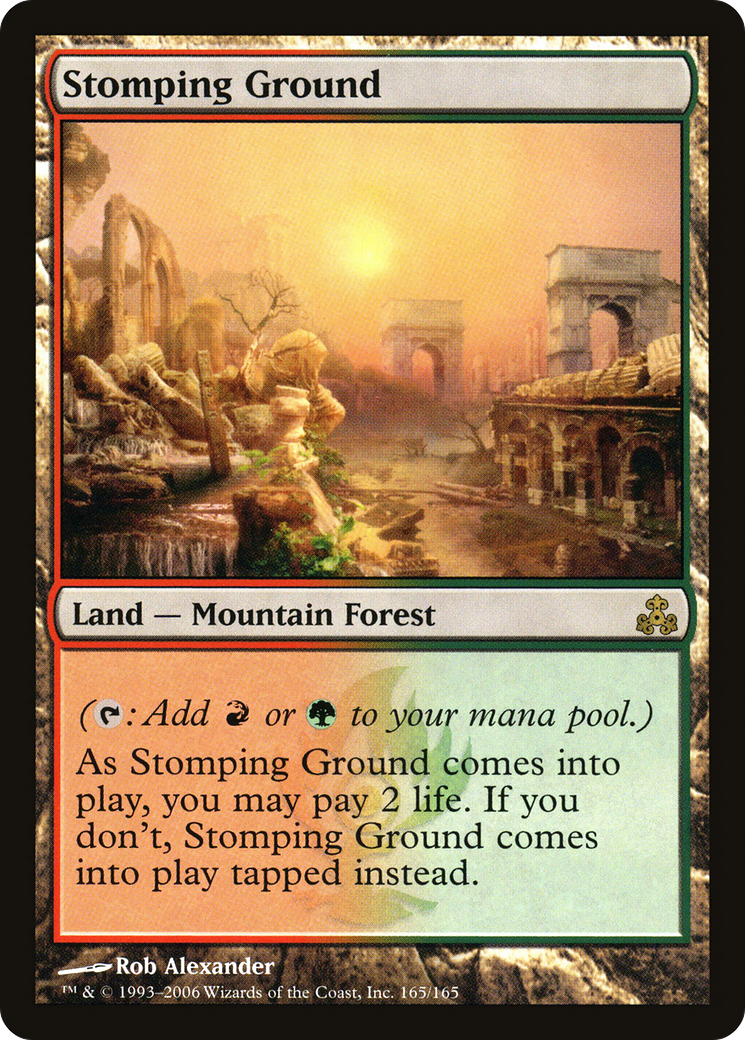 Stomping Ground (GPT-165) - Guildpact Foil