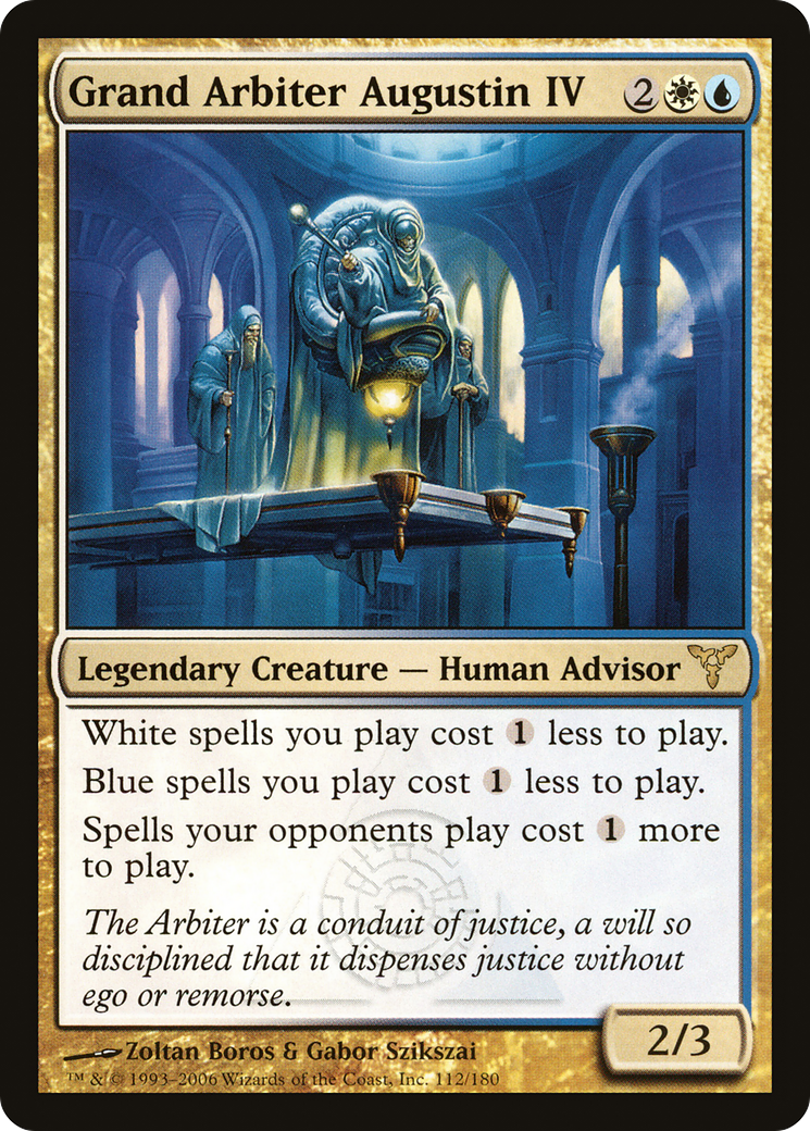 Grand Arbiter Augustin IV (DIS-112) - Dissension Foil