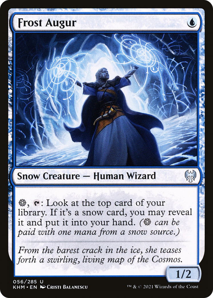 Frost Augur (KHM-056) - Kaldheim: (snow) Foil