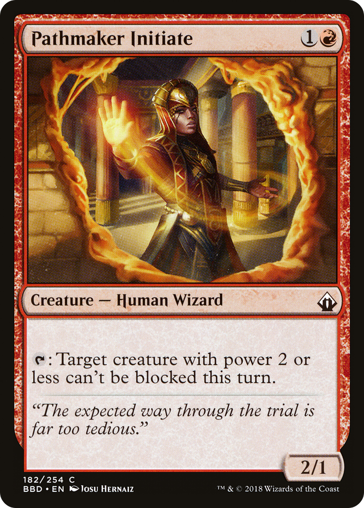 Pathmaker Initiate (BBD-182) - Battlebond Foil