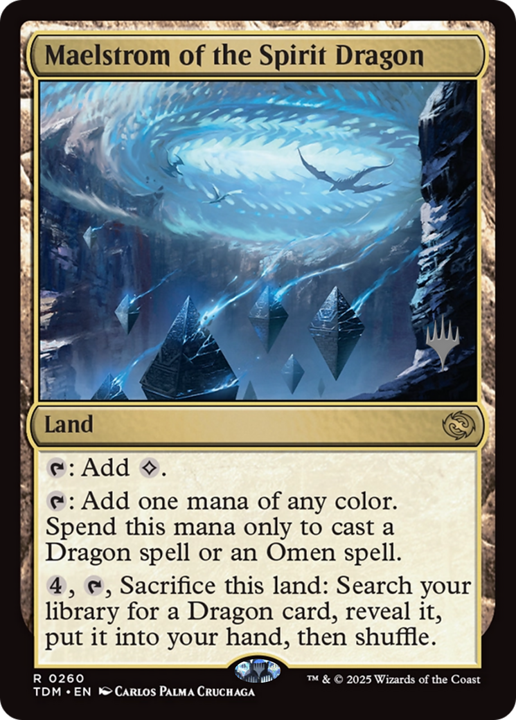 Maelstrom of the Spirit Dragon (PPTDM-260) - Promo Pack: Tarkir: Dragonstorm