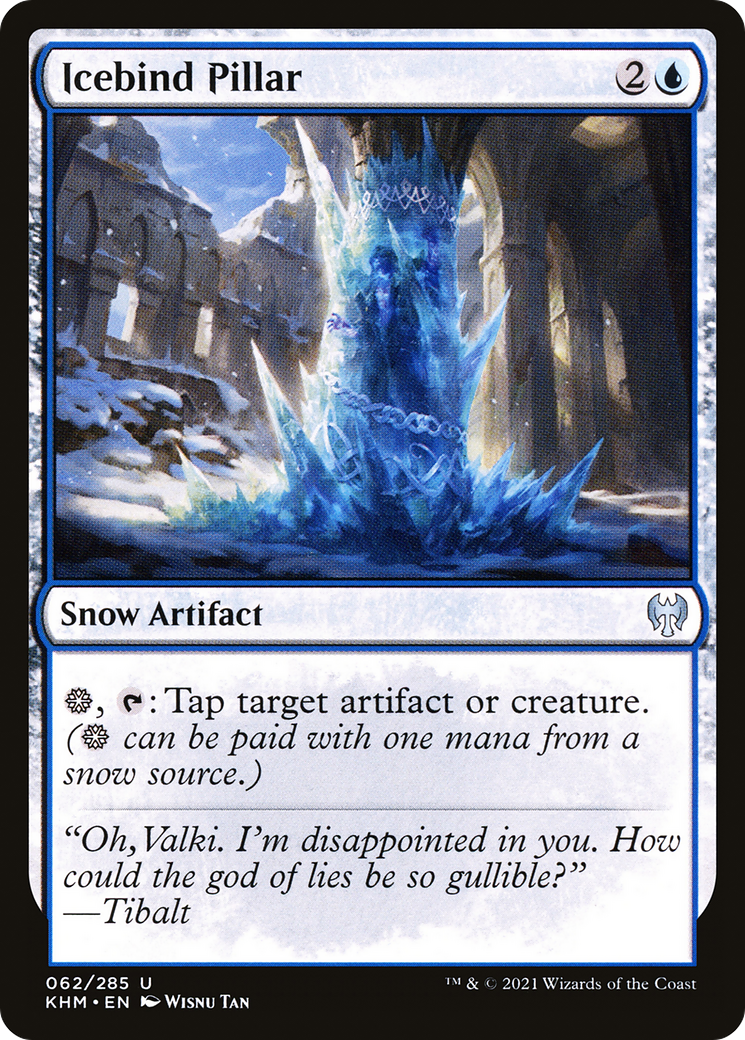 Icebind Pillar (KHM-062) - Kaldheim: (snow)