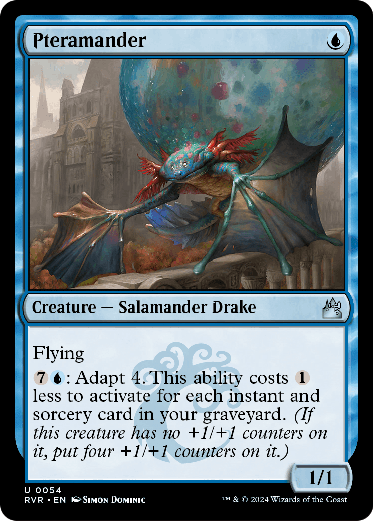 Pteramander (RVR-054) - Ravnica Remastered
