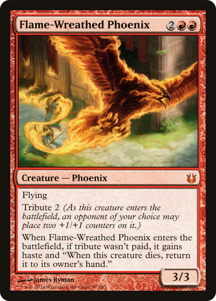 Flame-Wreathed Phoenix (BNG-097) - Born of the Gods
