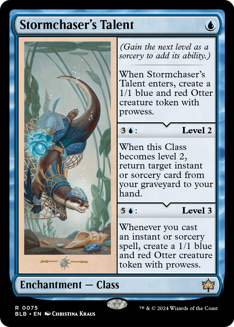 Stormchaser's Talent (BLB-075) - Bloomburrow