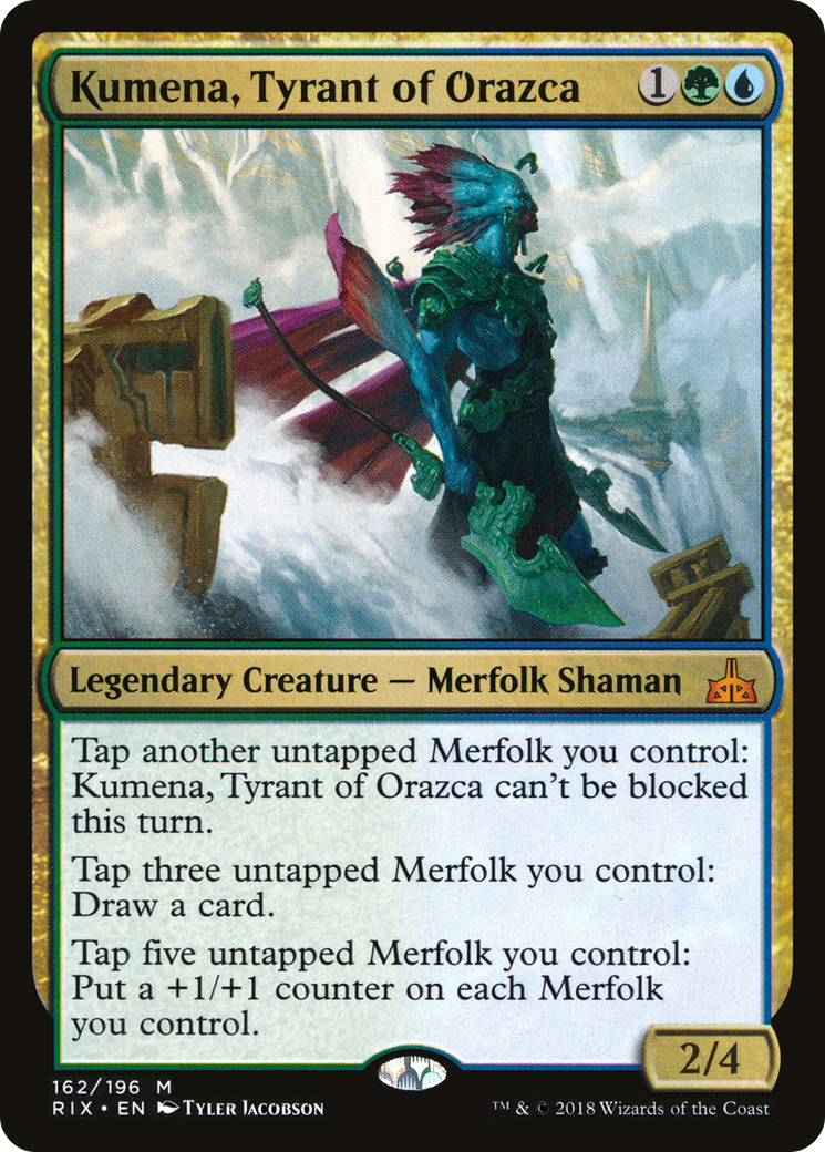 Kumena, Tyrant of Orazca (RIX-162) - Rivals of Ixalan
