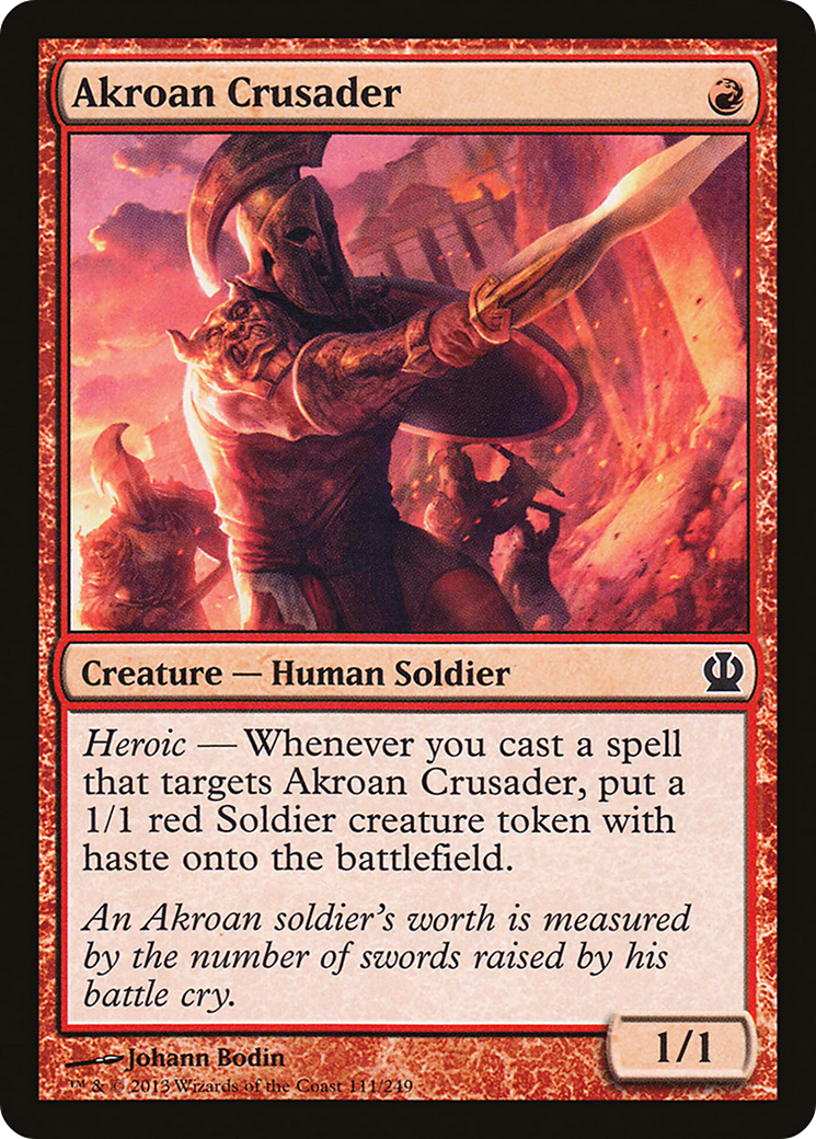 Akroan Crusader (THS-111) - Theros
