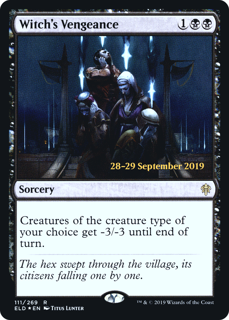 Witch's Vengeance (PRE-111) - Throne of Eldraine Promos Foil