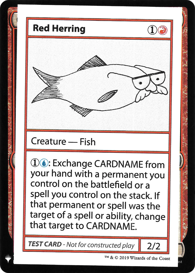 Red Herring (CMB1-) - Mystery Booster Playtest Cards 2019
