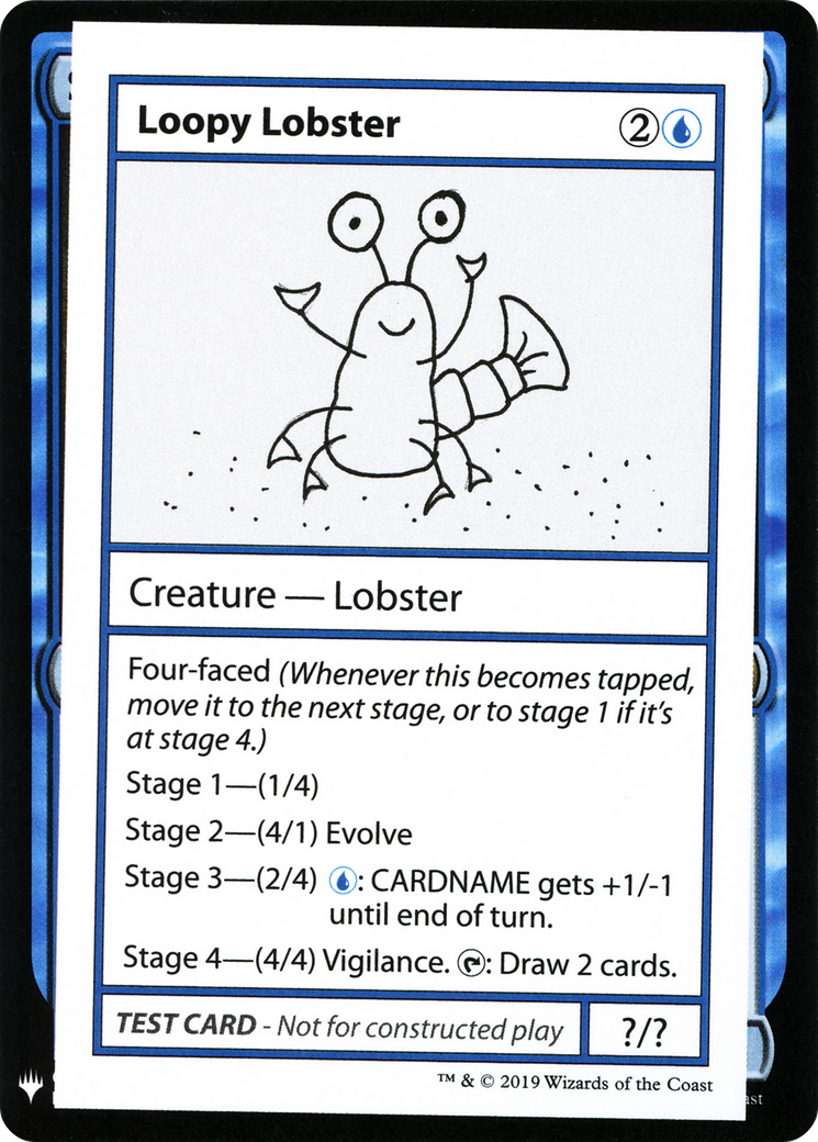 Loopy Lobster (CMB1-026) - Mystery Booster Playtest Cards 2019