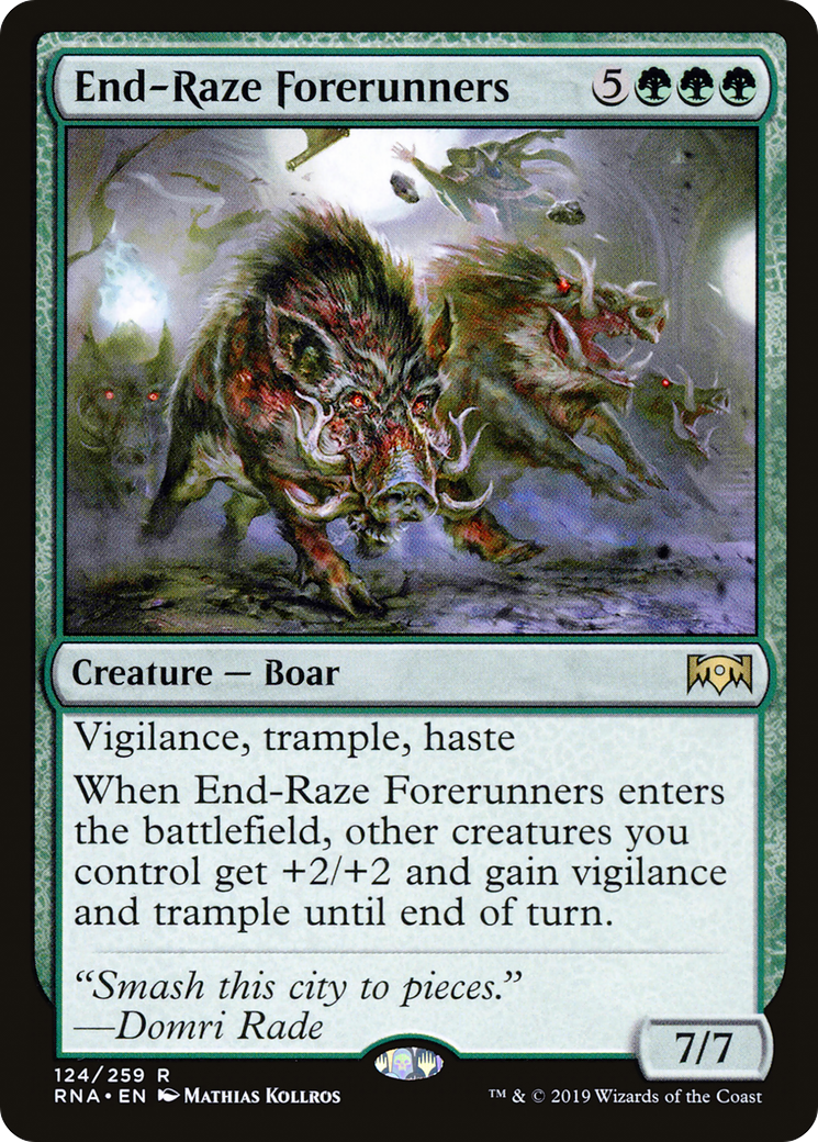 End-Raze Forerunners (RNA-124) - Ravnica Allegiance