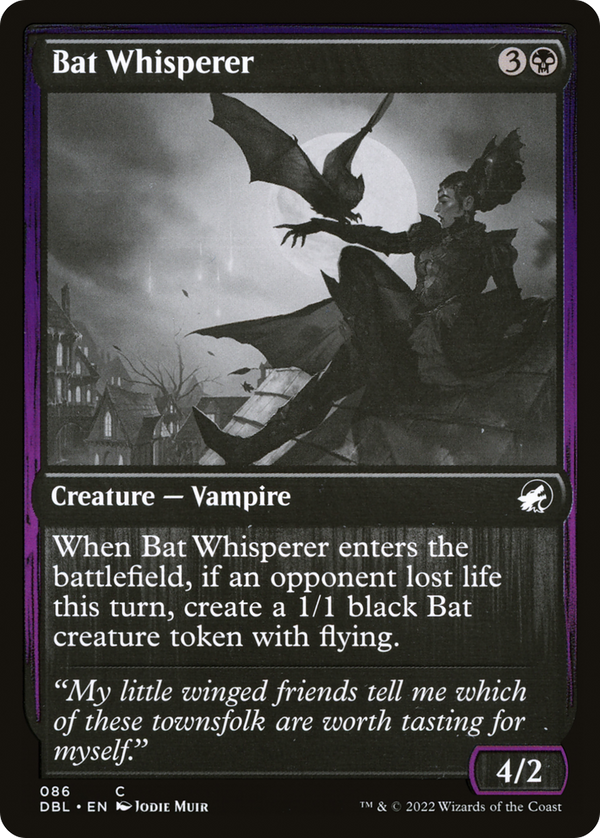 Bat Whisperer (DBL-086) - Innistrad: Double Feature Foil