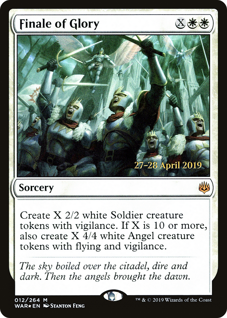Finale of Glory (PRE-012) - War of the Spark Promos Foil