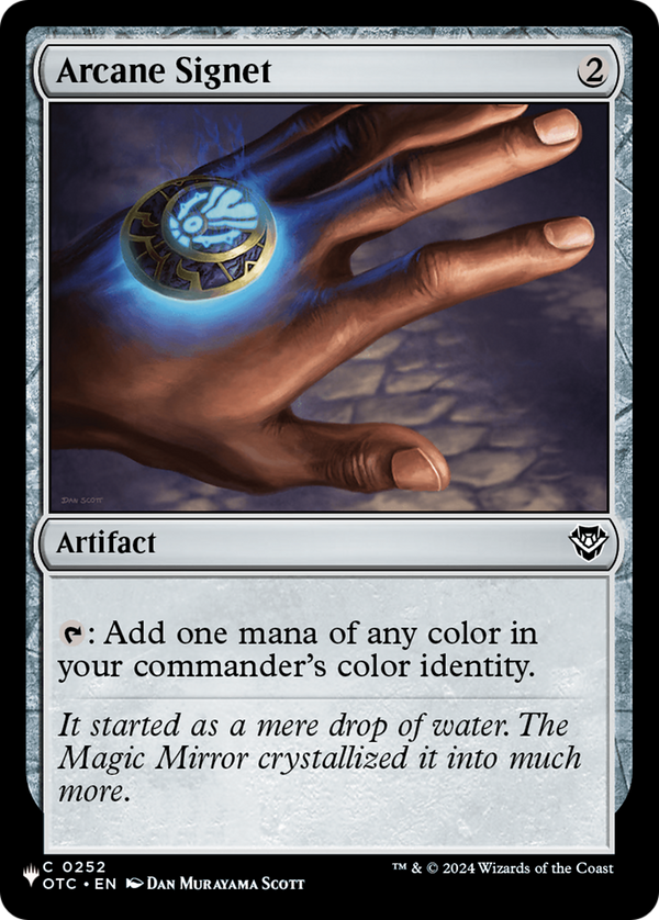 Arcane Signet (OTC) (LIST-252) - The List