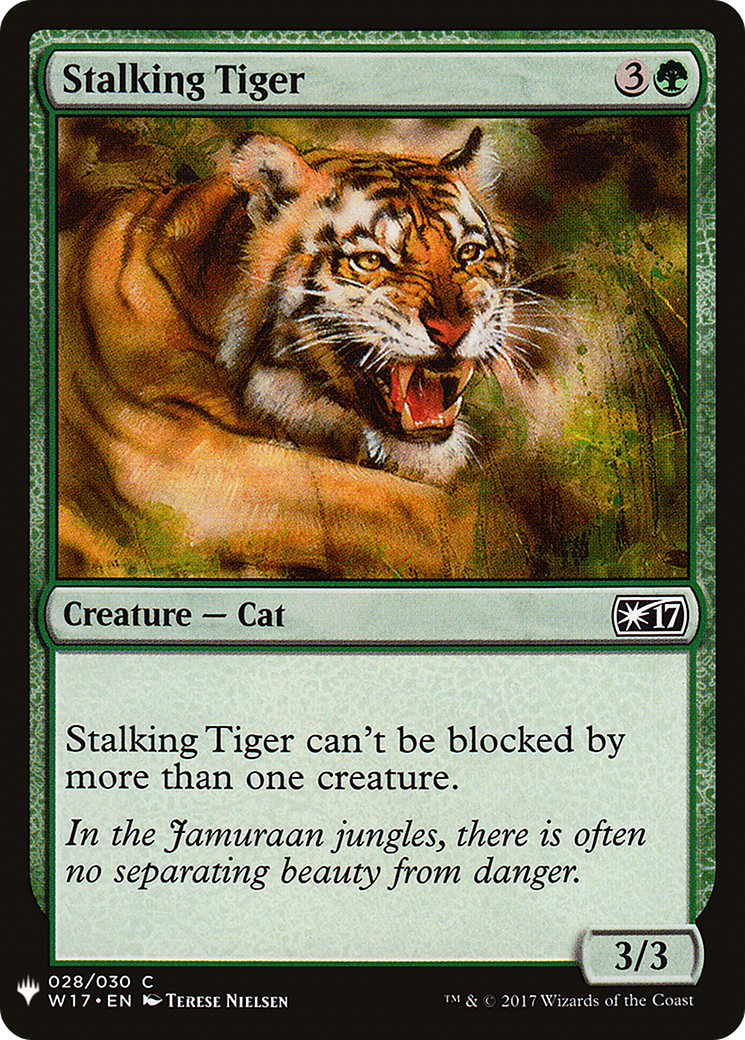 Stalking Tiger (LIST-028) - The List