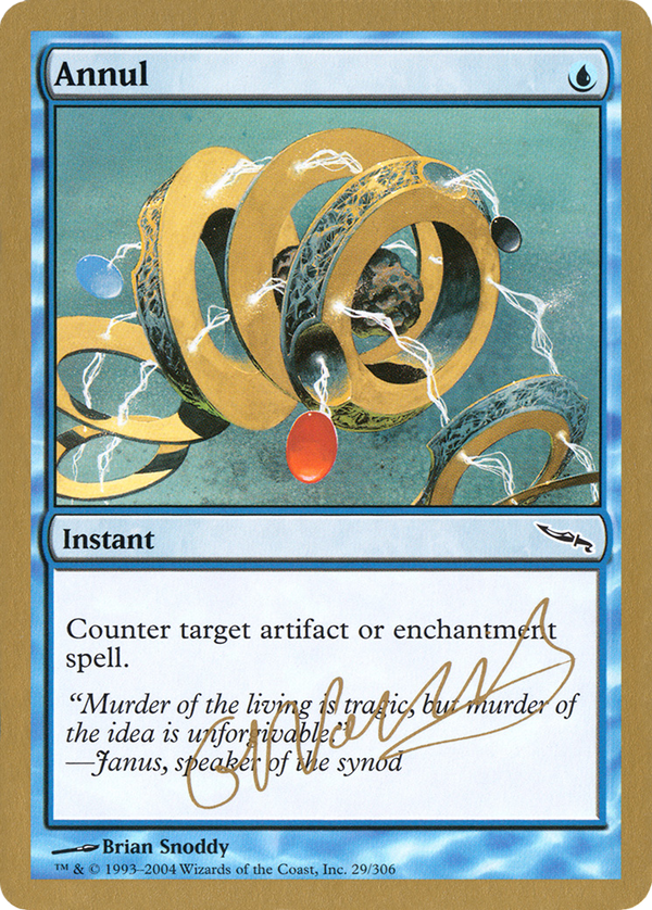 Annul - 2004 Gabriel Nassif (MRD) (WCD-) - World Championship Decks 2004