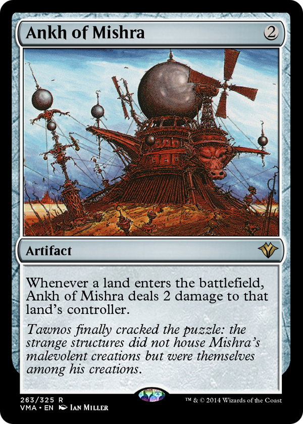 Ankh of Mishra (VMA-263) - Vintage Masters Foil