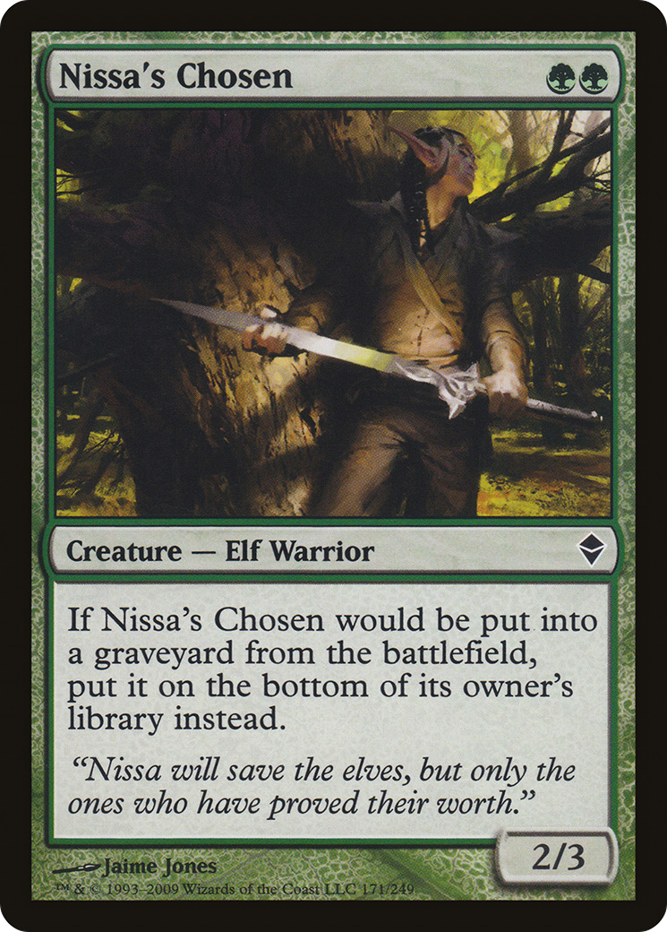 Nissa's Chosen (ZEN-171) - Zendikar