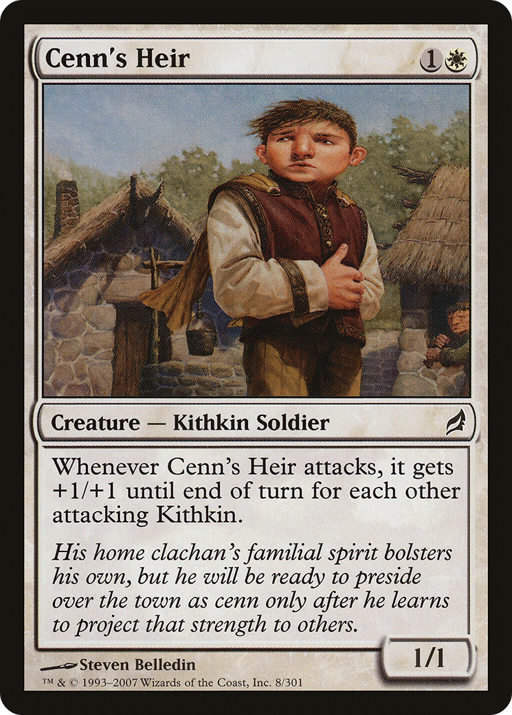 Cenn's Heir (LRW-008) - Lorwyn Foil