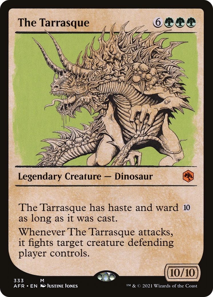 The Tarrasque (Showcase) (AFR-333) - Adventures in the Forgotten Realms: (Showcase)