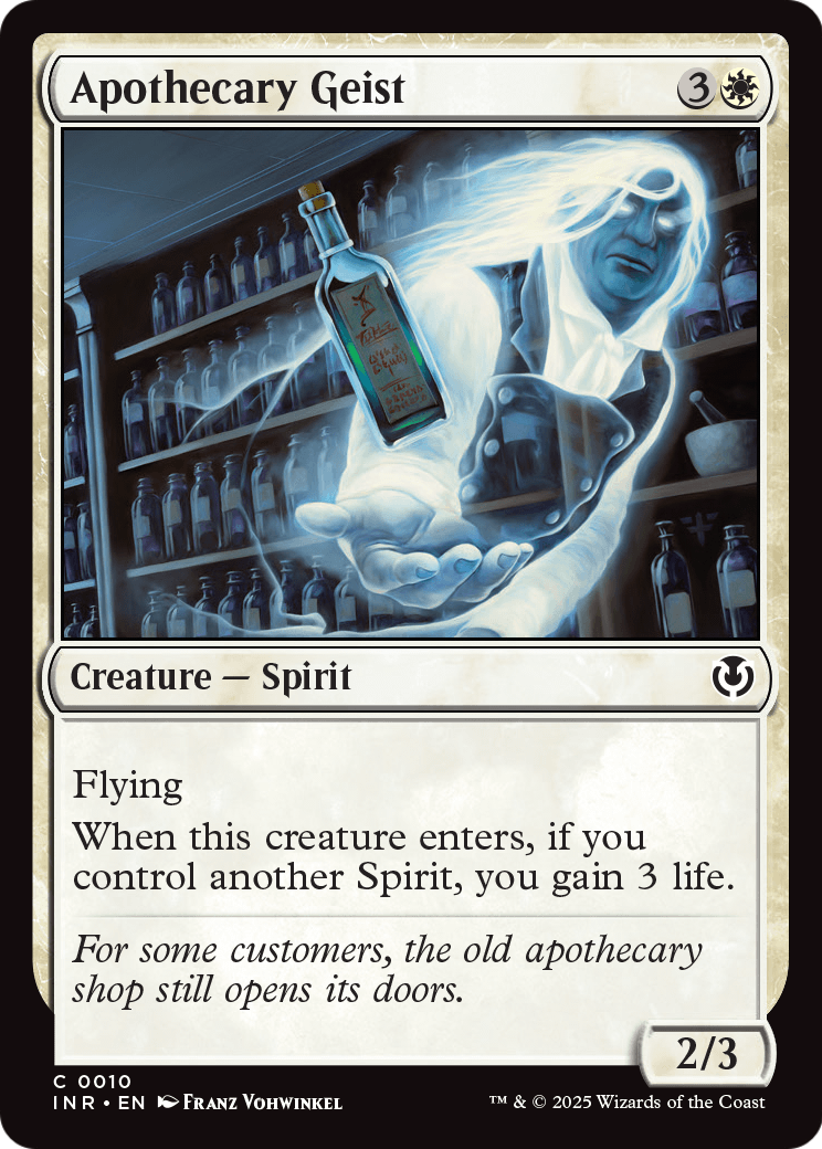 Apothecary Geist (INR-010) - Innistrad Remastered Foil