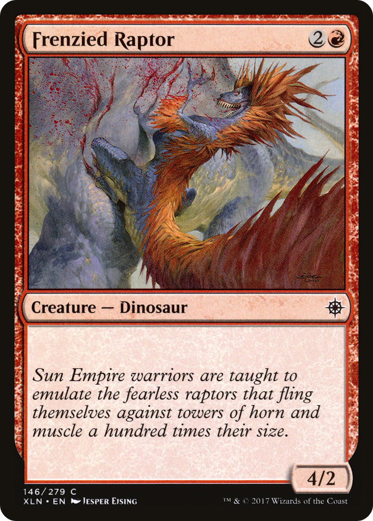Frenzied Raptor (XLN-146) - Ixalan