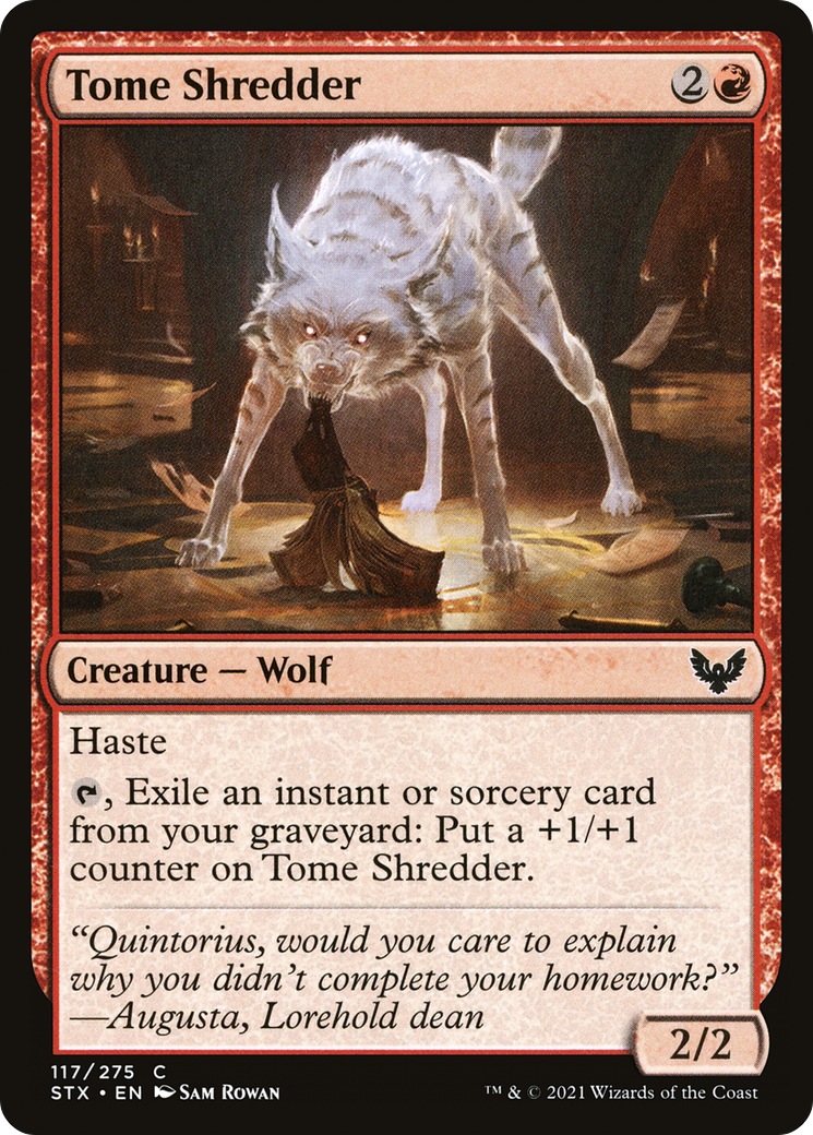Tome Shredder (STX-117) - Strixhaven: School of Mages Foil