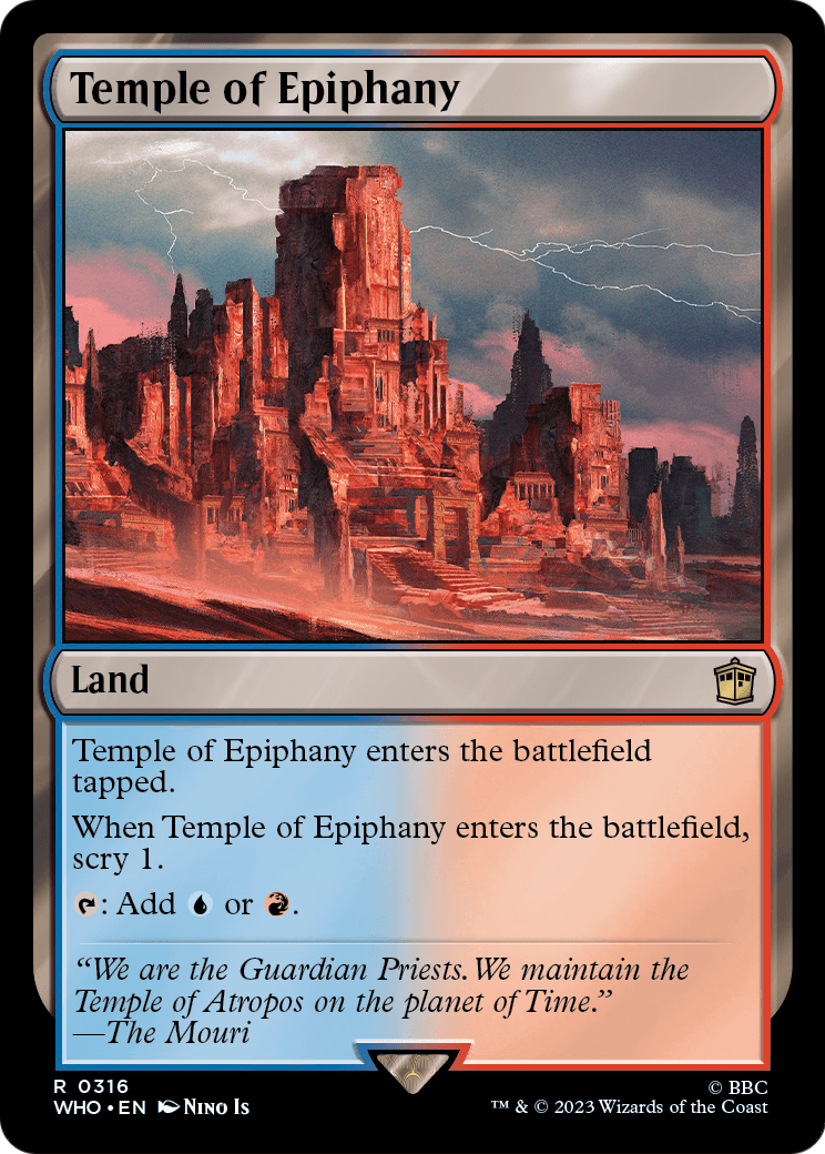 Temple of Epiphany (WHO-316) - Doctor Who
