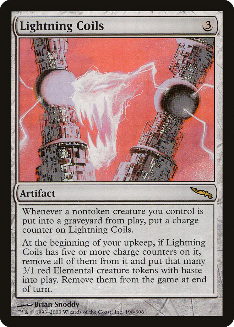 Lightning Coils (MRD-198) - Mirrodin