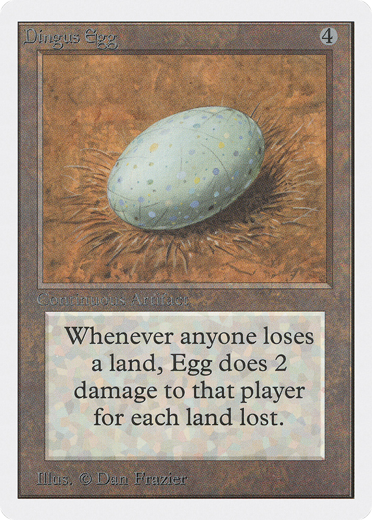 Dingus Egg (2ED-) - Unlimited Edition