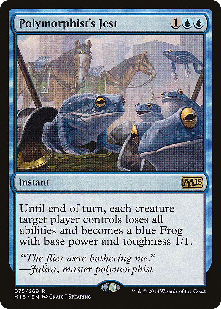 Polymorphist's Jest (M15-075) - Magic 2015