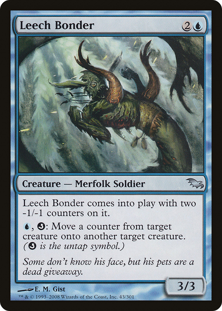 Leech Bonder (SHM-043) - Shadowmoor Foil