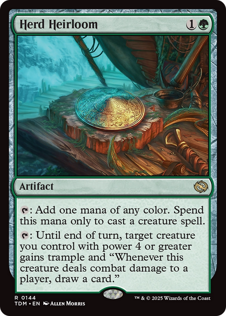 Herd Heirloom (TDM-144) - Tarkir: Dragonstorm Foil