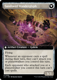 Unstable Glyphbridge (Extended Art) (LCI-358) - The Lost Caverns of Ixalan: (Extended Art) Foil