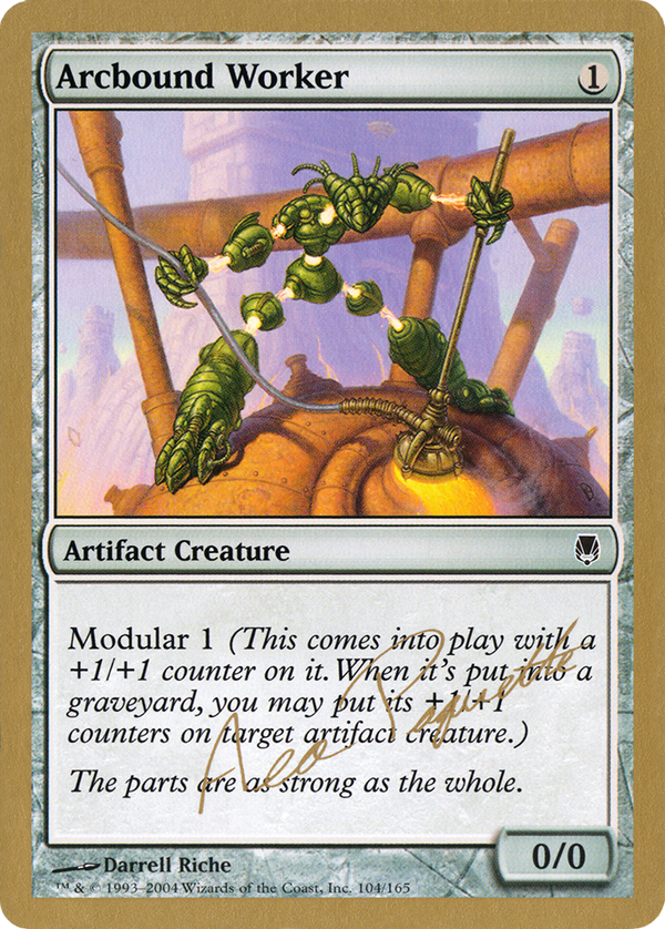 Arcbound Worker - 2004 Aeo Paquette (DST) (WCD-) - World Championship Decks 2004