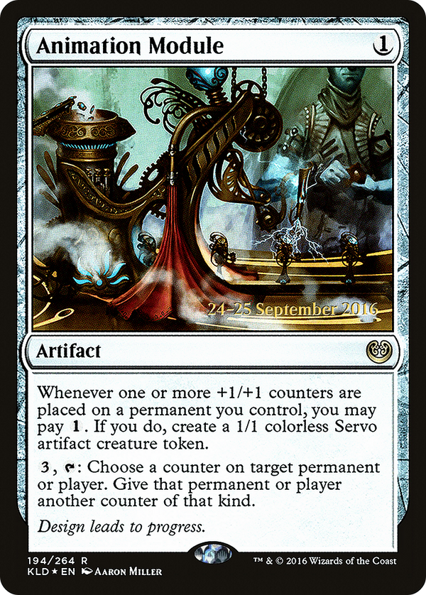 Animation Module (PRE-194) - Kaladesh Promos Foil